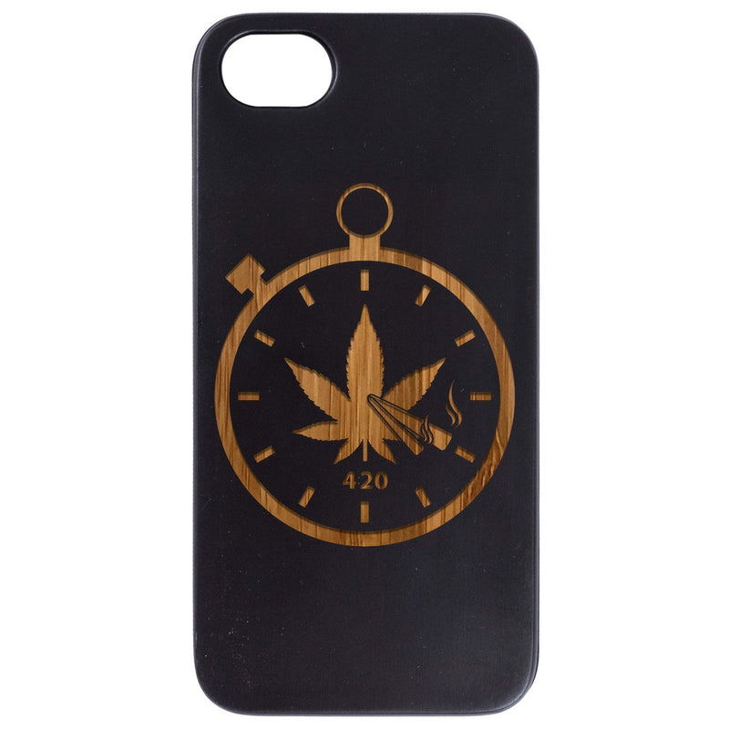 Four Twenty - Engraved Wood Phone Case