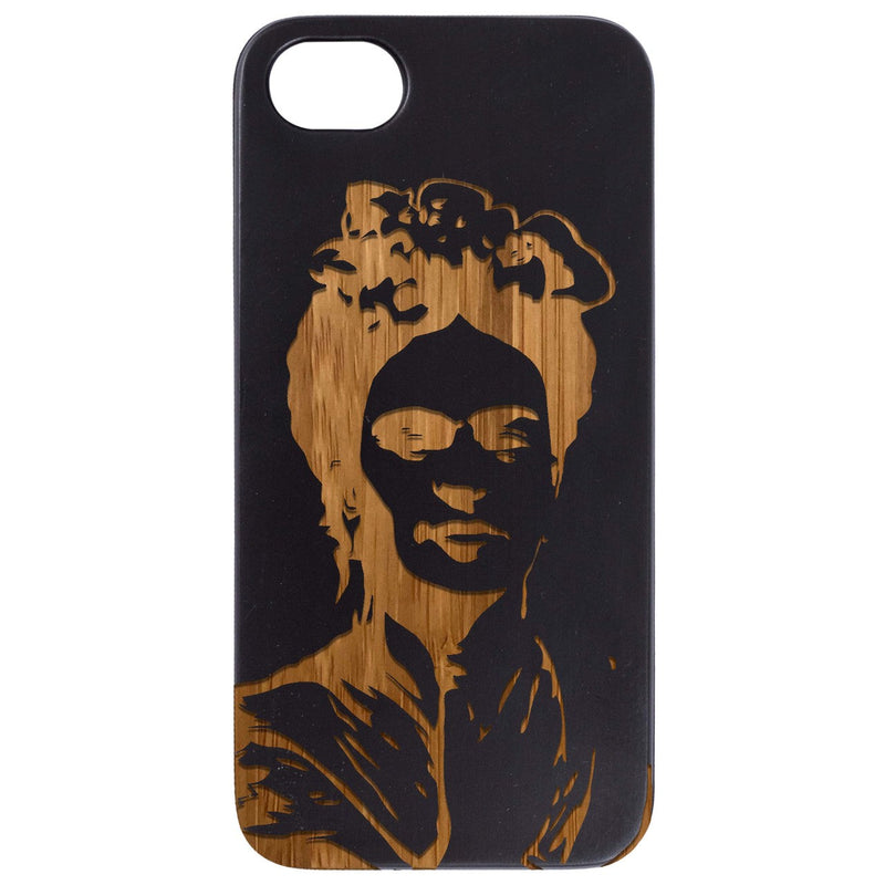 Frida Kahlo 2 - Engraved Wood Phone Case