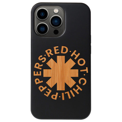 Red Hot Chili Peppers - Engraved Wood Phone Case