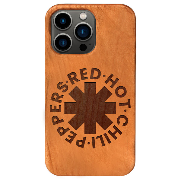 Red Hot Chili Peppers - Engraved Wood Phone Case