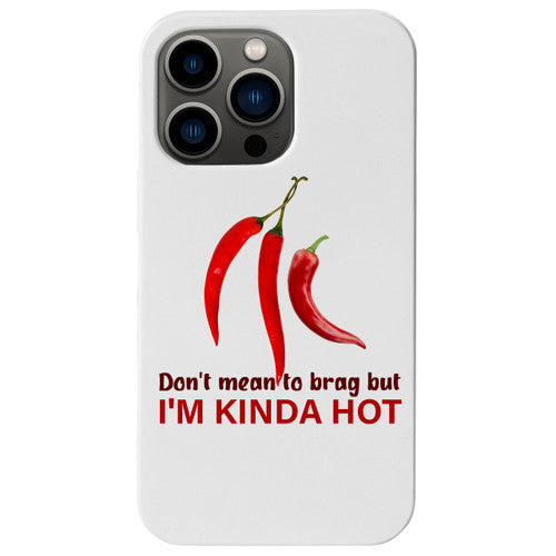 Chilli Pepper - UV Color Printed Wood Phone Case
