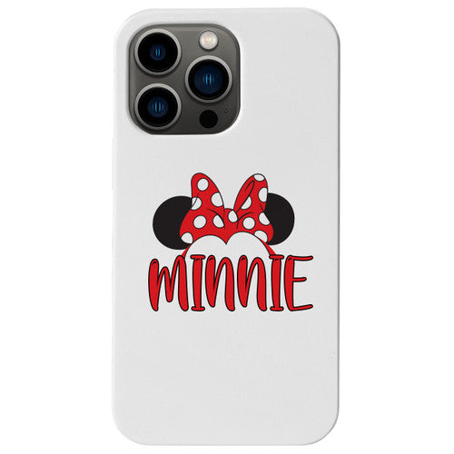 Minnie Mouse - UV Color Printed Wood Phone Case