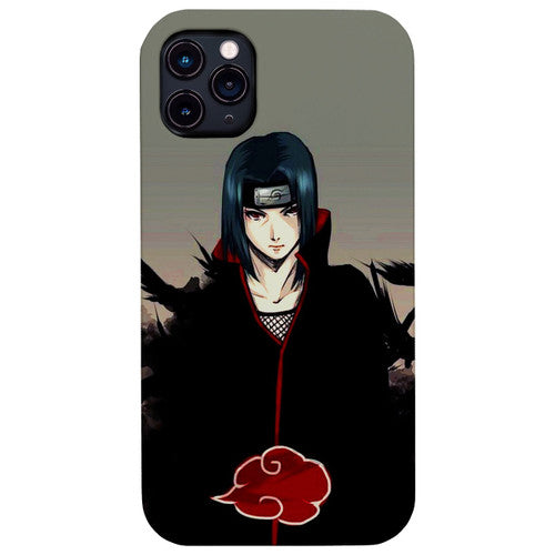 Anime Love - Itachi Uchiha - UV Color Printed Wood Phone Case