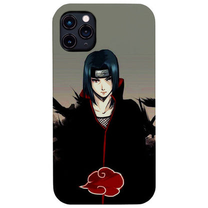 Anime Love - Itachi Uchiha - UV Color Printed Wood Phone Case