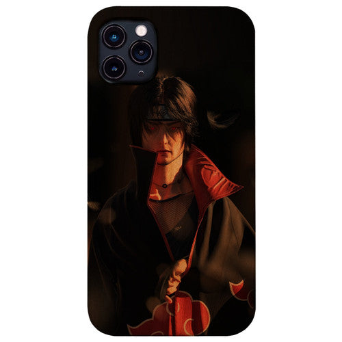 Naruto Shippuden Itachi - UV Color Printed Wood Phone Case