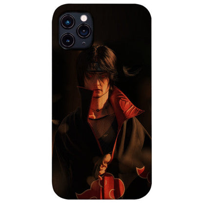 Naruto Shippuden Itachi - UV Color Printed Wood Phone Case