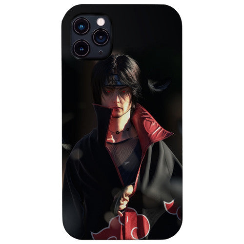 Naruto Shippuden Itachi - UV Color Printed Wood Phone Case