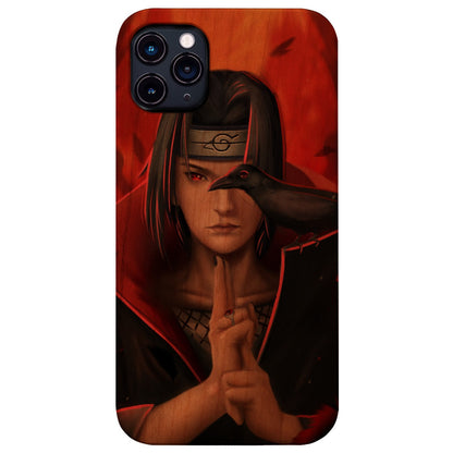 Itachi Uchiha and Nagato Uzumaki - UV Color Printed Wood Phone Case