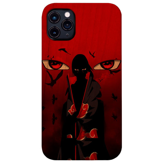 Itachi Uchiha 6 - UV Color Printed Wood Phone Case