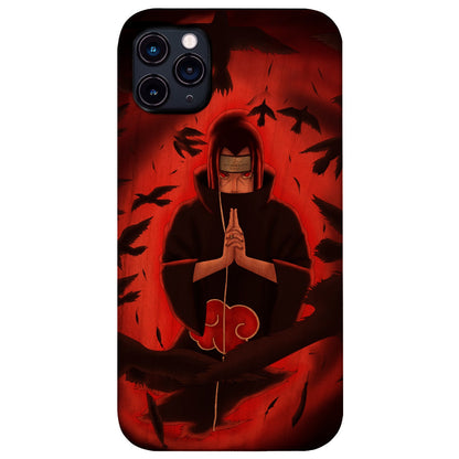 Itachi Genjutsu - UV Color Printed Wood Phone Case
