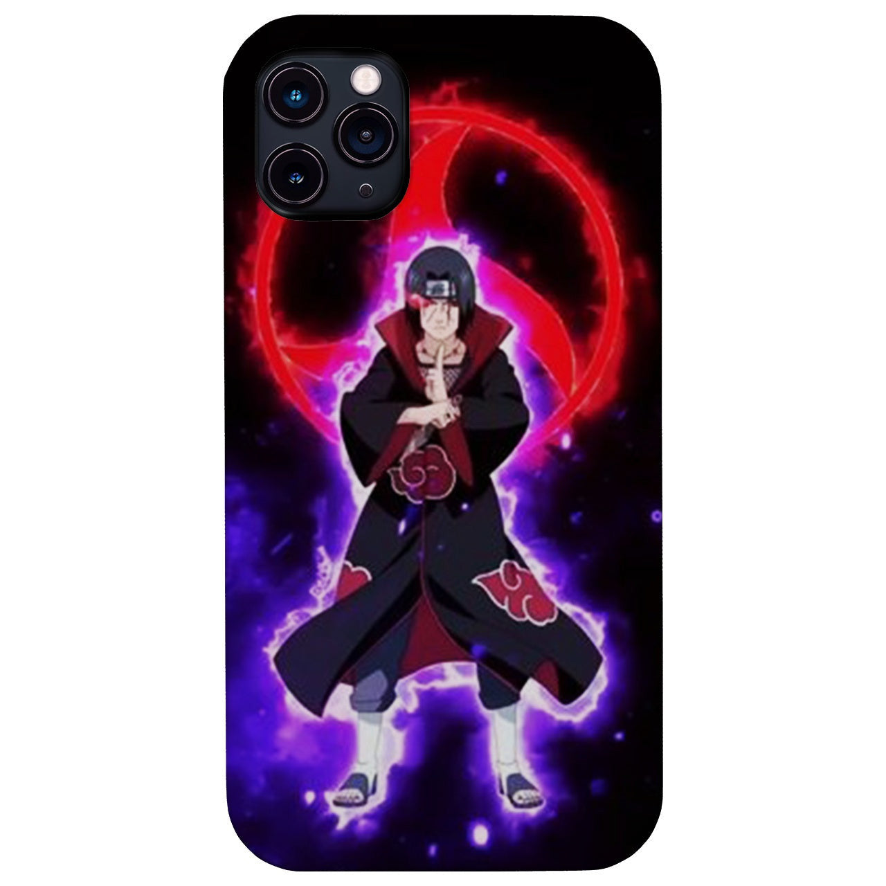 Itachi's Power - UV Color Printed Wood Phone Case