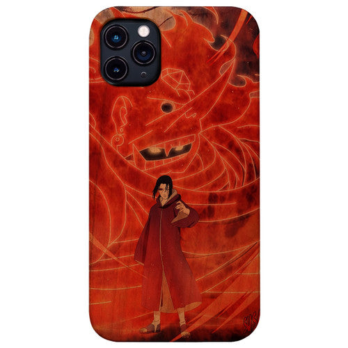 Itachi Uchiha Susano - UV Color Printed Wood Phone Case