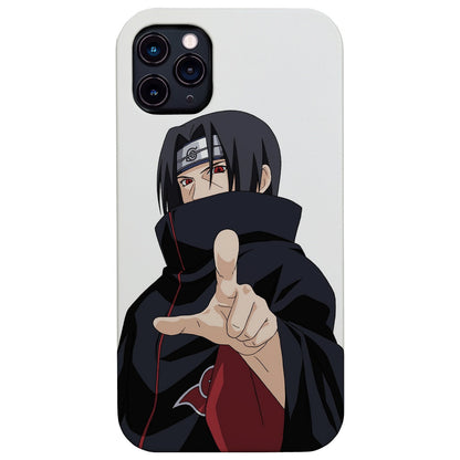 Itachi Uchiha 2 - UV Color Printed Wood Phone Case
