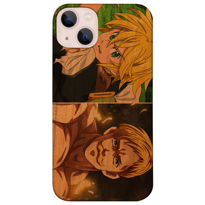Meliodas 5 - UV Color Printed Wood Phone Case