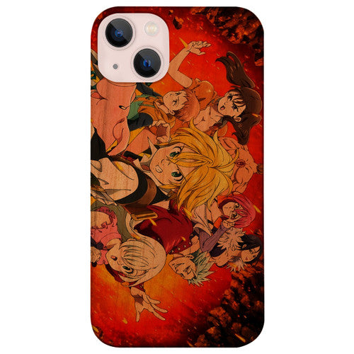 Deadly Sin Diane - UV Color Printed Wood Phone Case