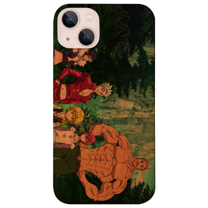 King Ban - UV Color Printed Wood Phone Case