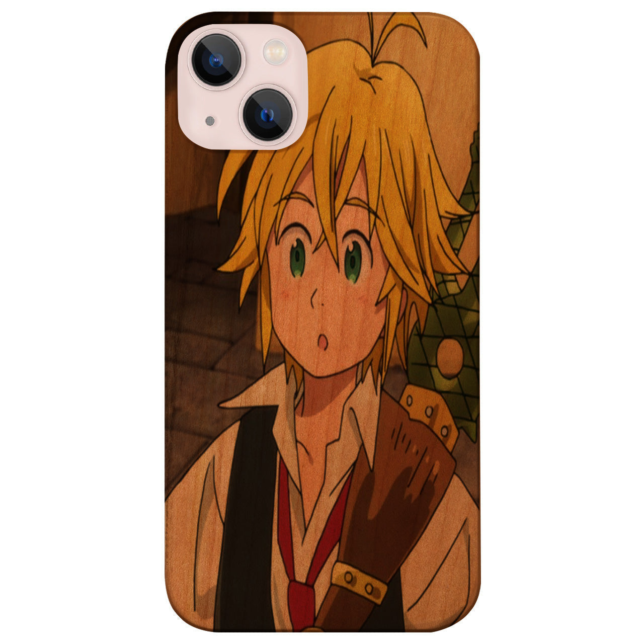 Meliodas 3 - UV Color Printed Wood Phone Case