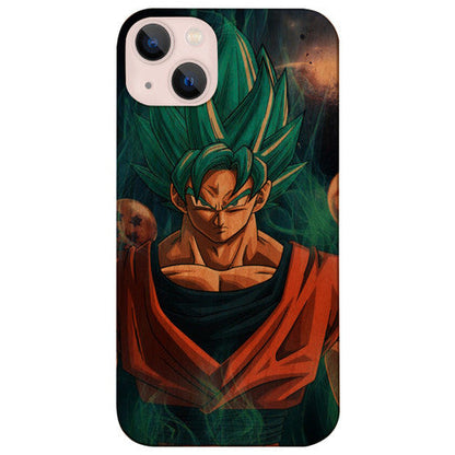 Dragon Ball Z 10 - UV Color Printed Wood Phone Case