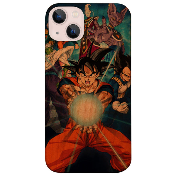 Goku Dragon Ball - UV Color Printed Wood Phone Case