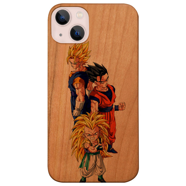 Goku Gohan - UV Color Printed Wood Phone Case