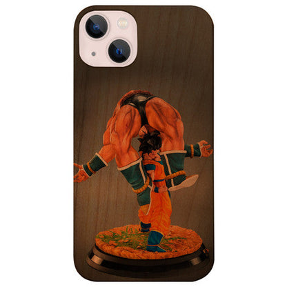 Goku Tsume - UV Color Printed Wood Phone Case