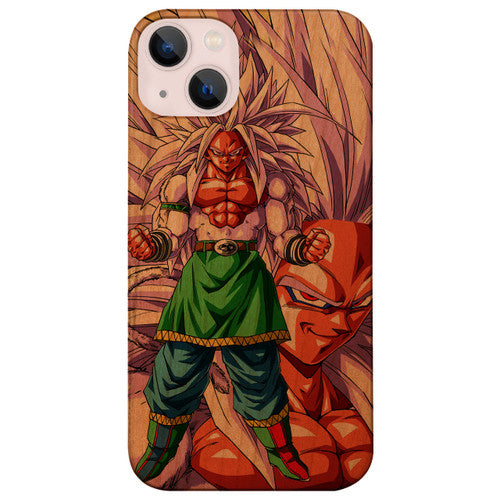 The Mighty Goku - UV Color Printed Wood Phone Case
