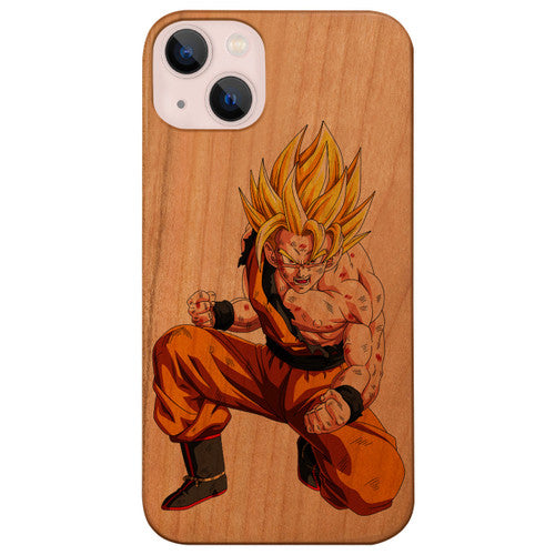 Super Saiyan - UV Color Printed Wood Phone Case