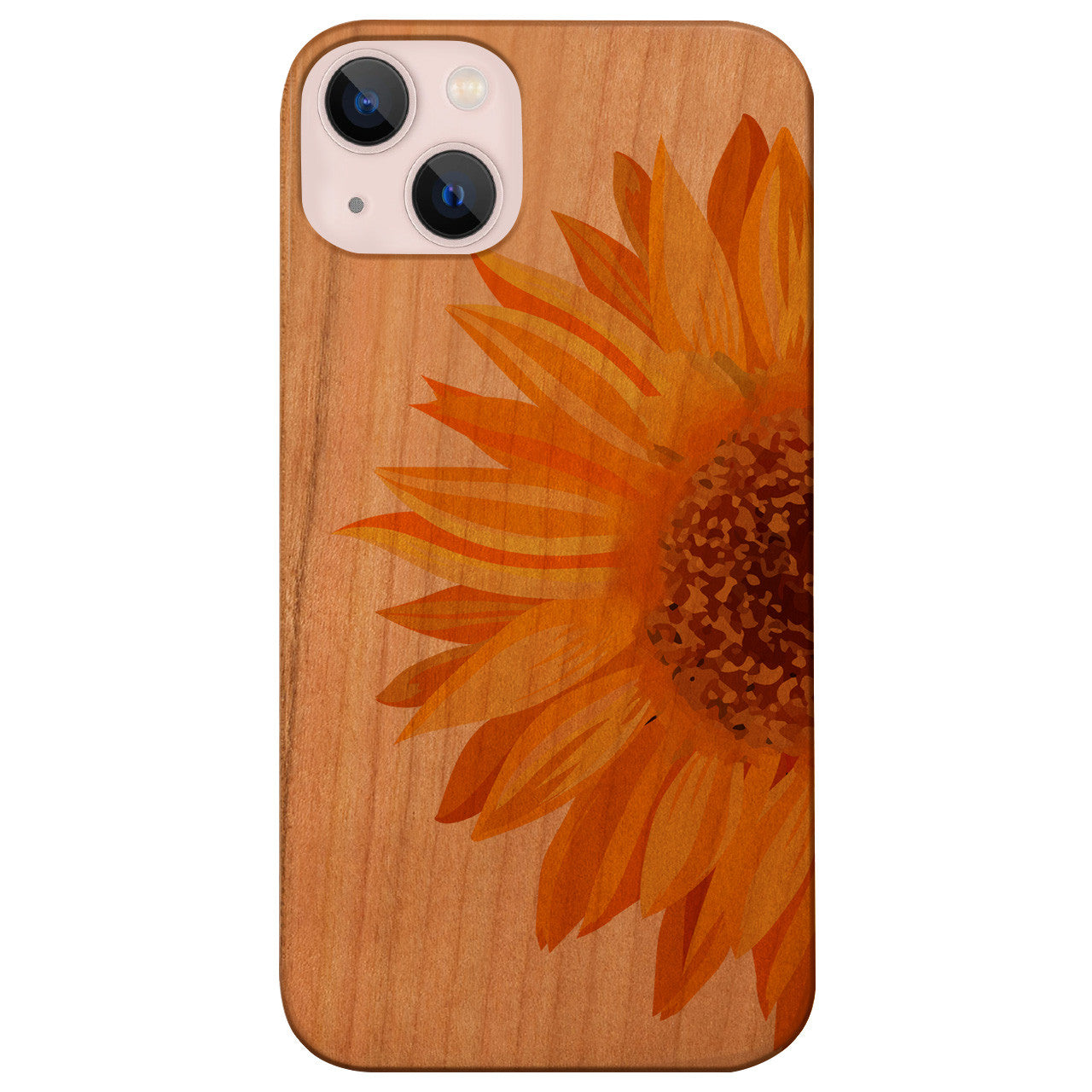 Sunflower - UV Color Printed Wood Phone Case