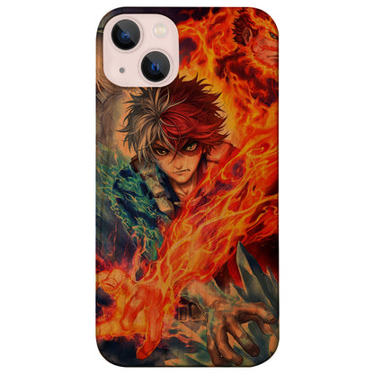 My Hero Academia 3 - UV Color Printed Wood Phone Case