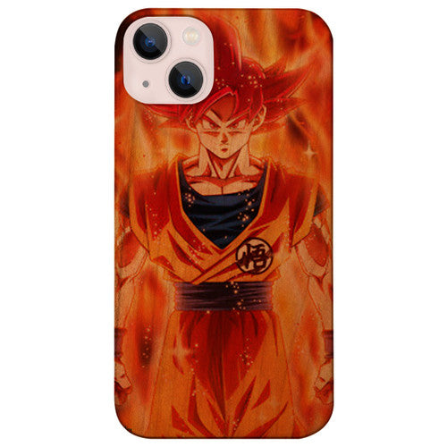 Dragon Ball GT - UV Color Printed Wood Phone Case
