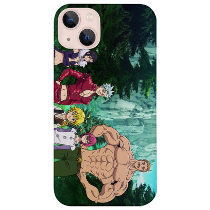 King Ban - UV Color Printed Wood Phone Case