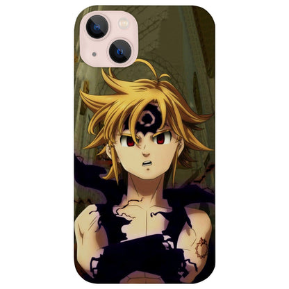 Meliodas 4 - UV Color Printed Wood Phone Case
