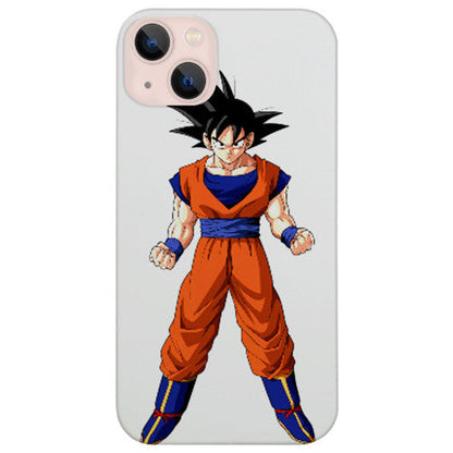 Goku 5 - UV Color Printed Wood Phone Case
