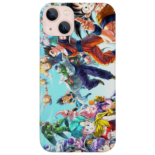 All Forms of Goku - UV Color Printed Wood Phone Case