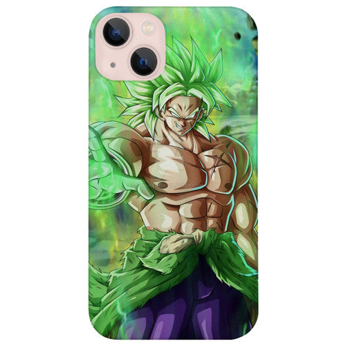 Dragon Ball Z Green - UV Color Printed Wood Phone Case