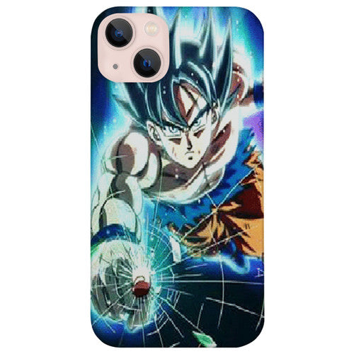 Goku Anime - UV Color Printed Wood Phone Case