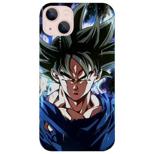 Goku Mastered - UV Color Printed Wood Phone Case