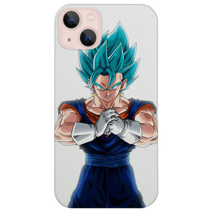 Vegito Blue - UV Color Printed Wood Phone Case
