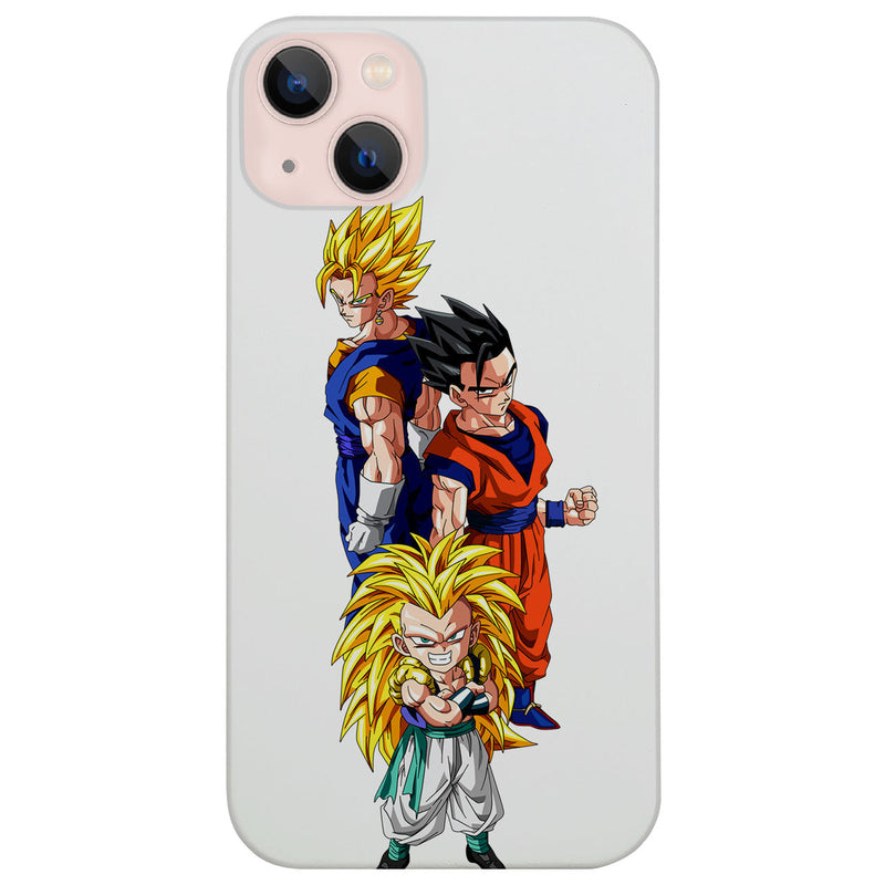 Goku Gohan - UV Color Printed Wood Phone Case