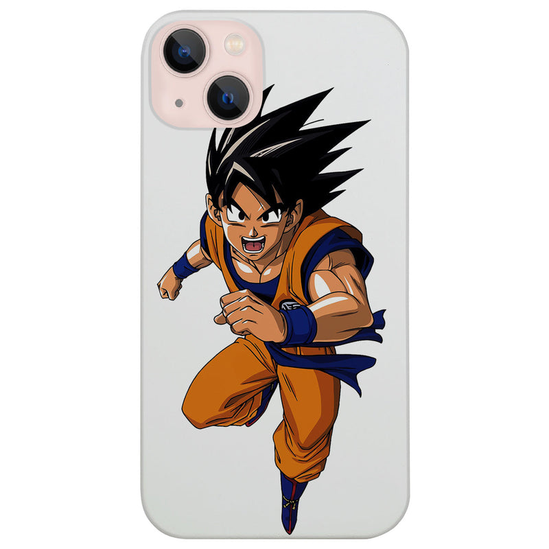 Goku Gohan 2 - UV Color Printed Wood Phone Case