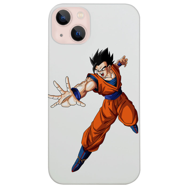 Goku Gohan 3 - UV Color Printed Wood Phone Case