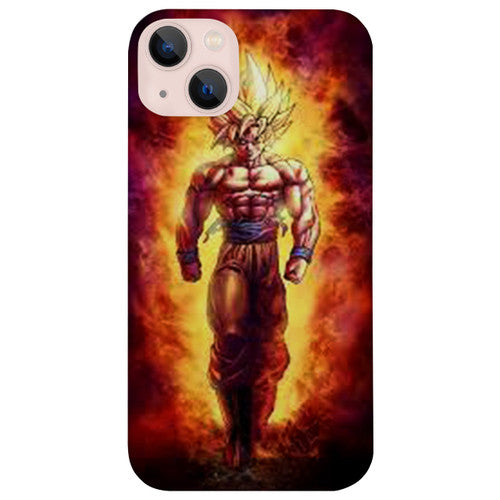 Legendary Dragon Ball Z - UV Color Printed Wood Phone Case