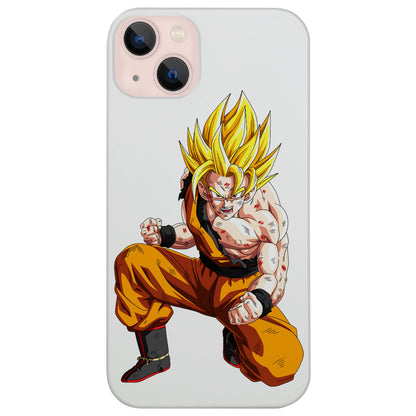 Super Saiyan - UV Color Printed Wood Phone Case