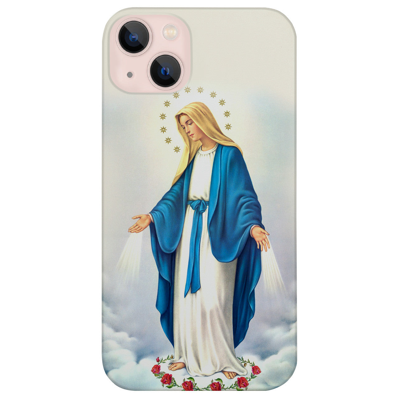 Holy Mary - UV Color Printed Wood Phone Case