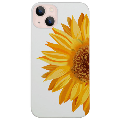 Sunflower - UV Color Printed Wood Phone Case