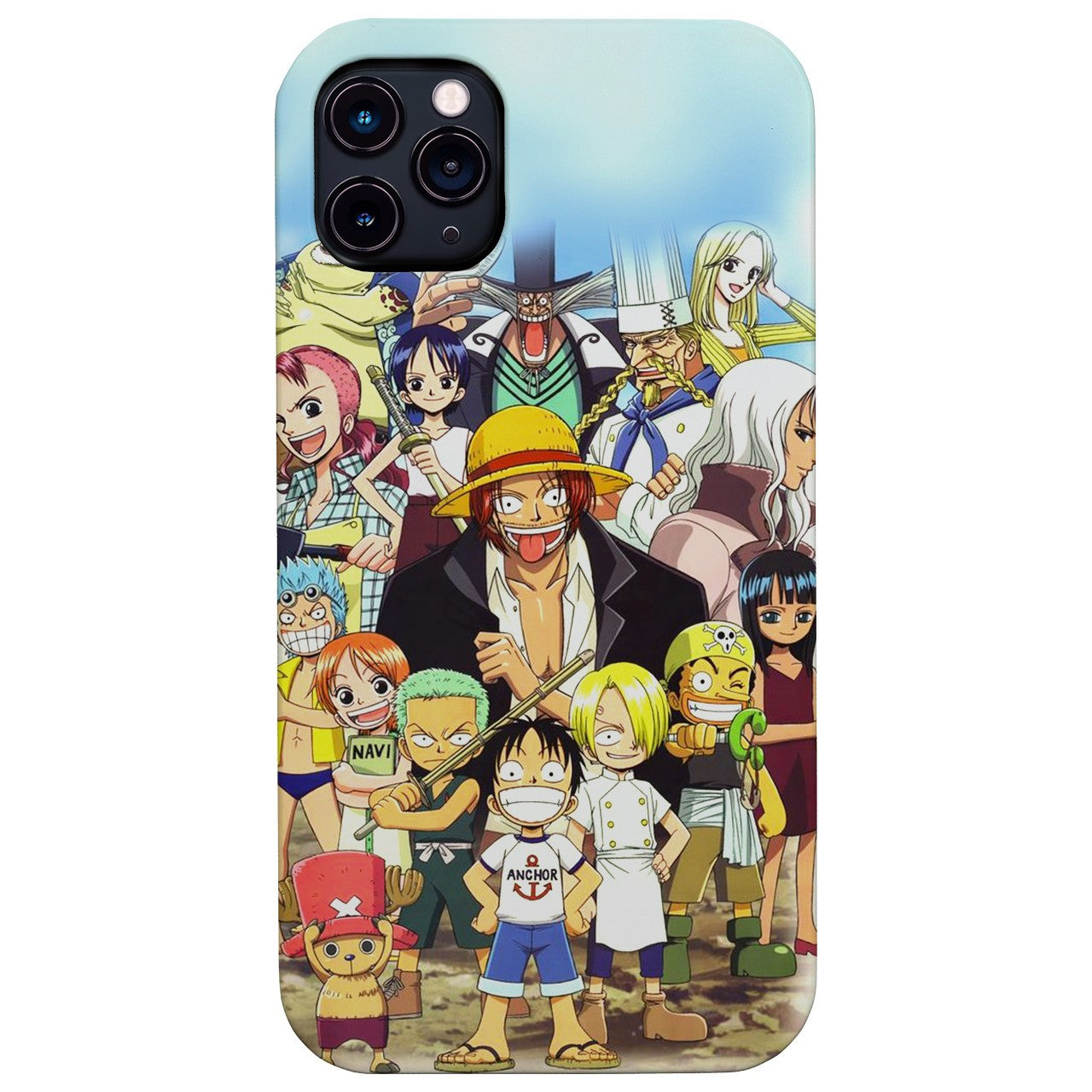 Monkey D. Luffy - One Piece - UV Color Printed Wood Phone Case