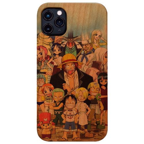 Monkey D. Luffy - One Piece - UV Color Printed Wood Phone Case