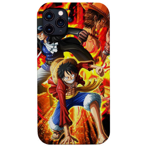 Pirate Warrior - One Piece - UV Color Printed Wood Phone Case