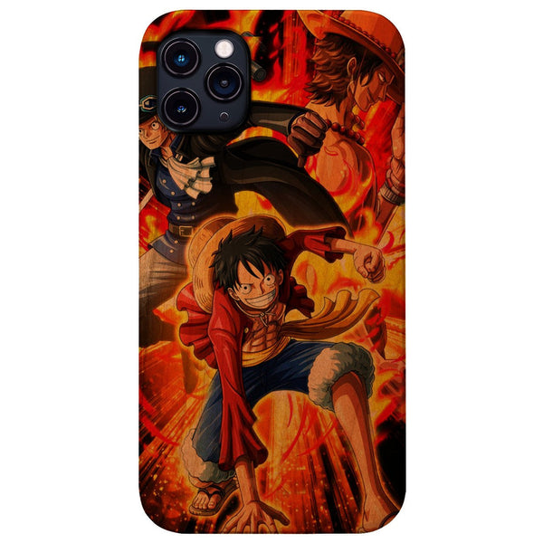 Pirate Warrior - One Piece - UV Color Printed Wood Phone Case