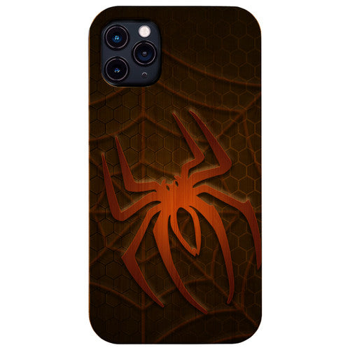 Wild Spider - UV Color Printed Wood Phone Case